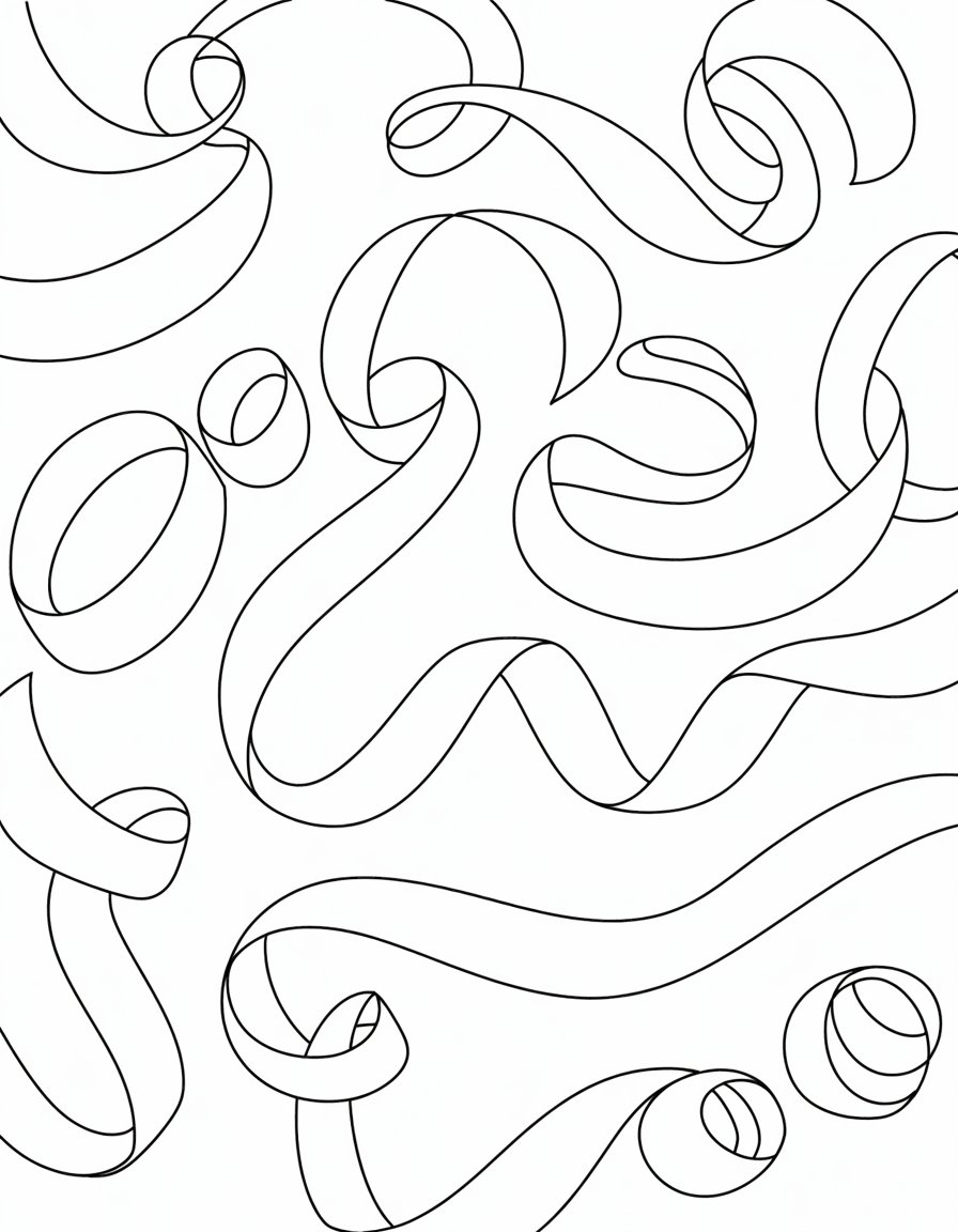 Flowing Ribbons
